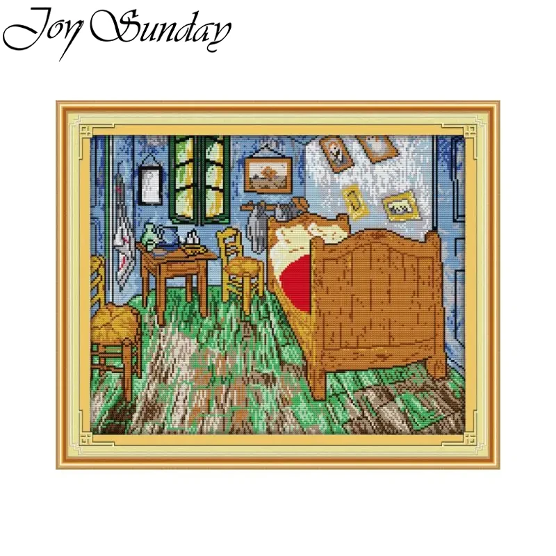 Embroidery Meaning - Joy Sunday Van Goghs Schlafzimmer Muster