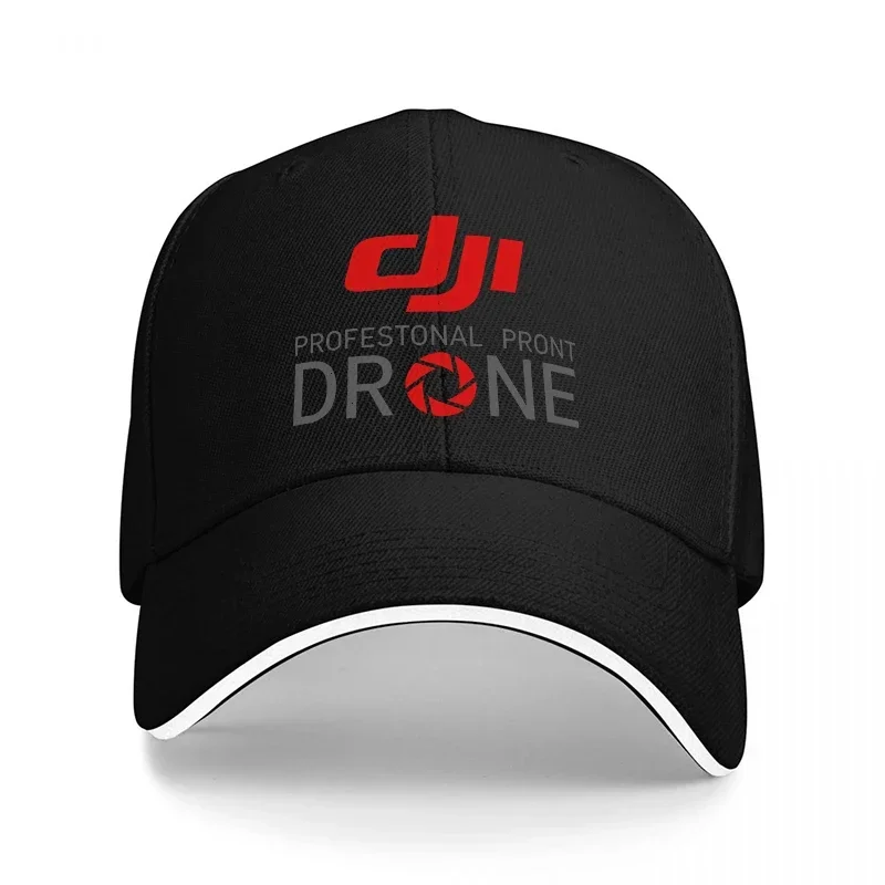 Embroidery Design Logo - Neue DJI Professionelle Drohnen-Logo Baseballkappe Schwarz