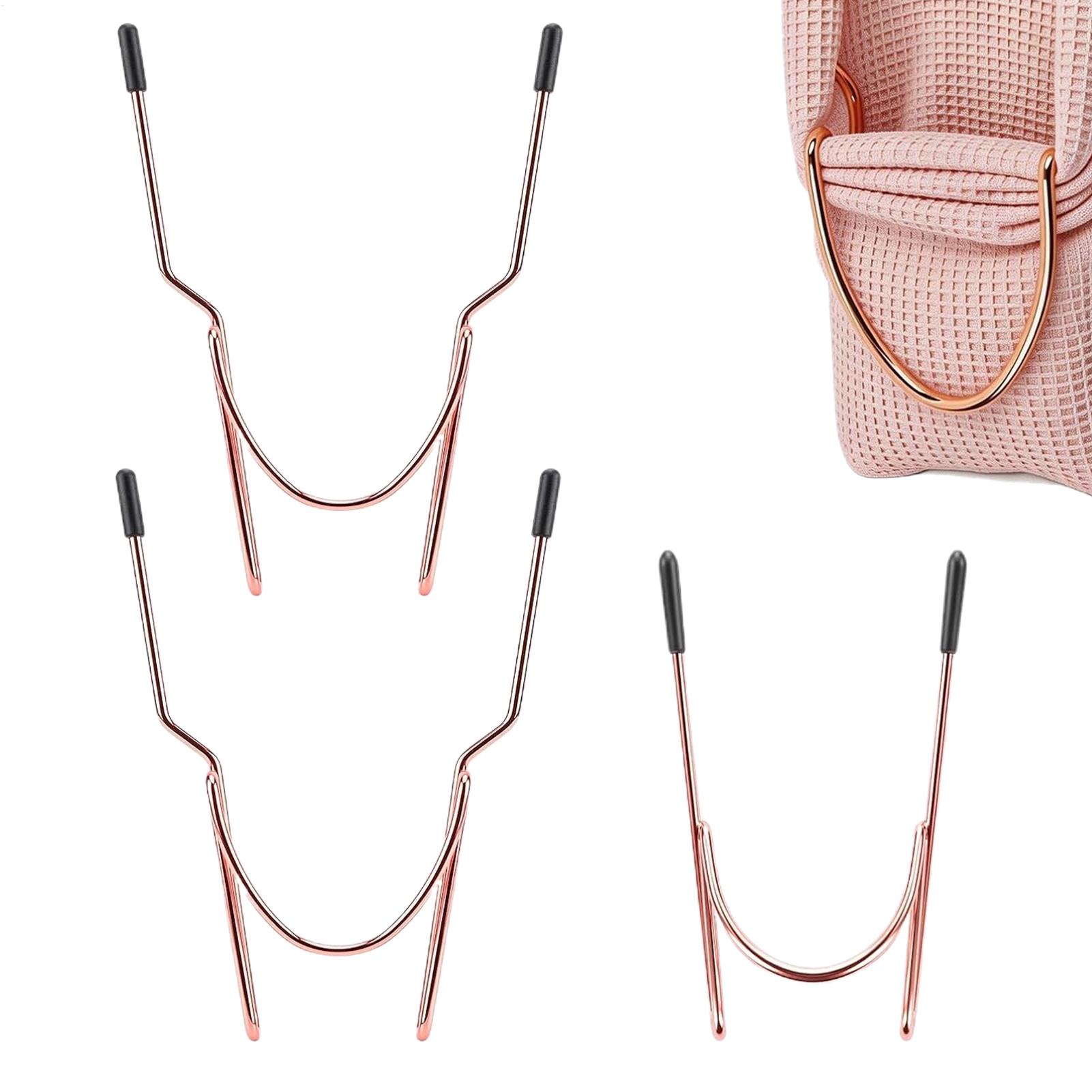 Embroidery Rose - 3-teiliges Set Metall-Stickrahmen-Set mit rutschfesten Kappen
