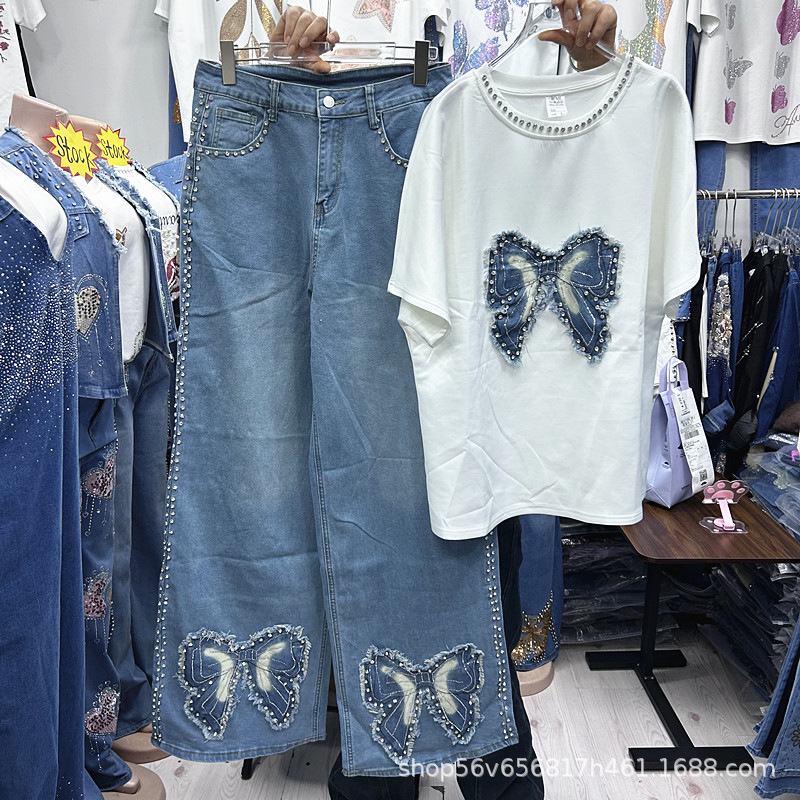 Embroidery Cotton Shirt - Neue Frühling Sommer Lose Frauen Zwei-stück