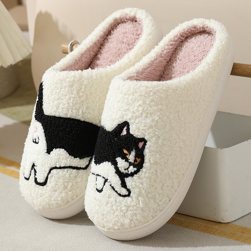 Embroidery Garments - Winter Plüsch Nette Dackel Stickerei Hause