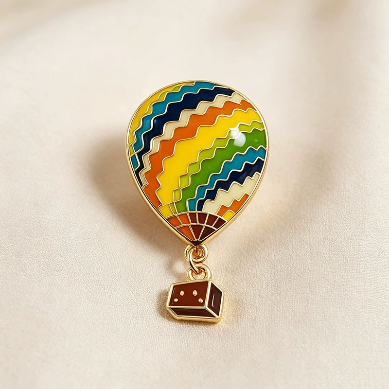 Heißluftballon-förmige Metallb – Embroidery Bali Bewertung und Preis