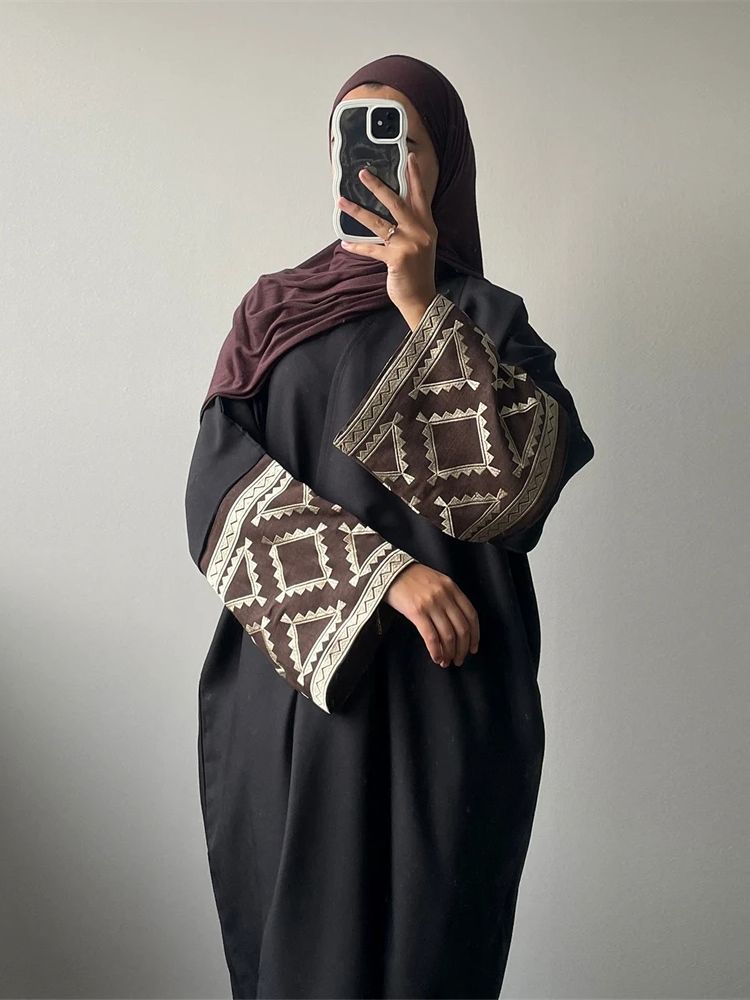 Eid Stickerei Kimono Abaya Dub – Embroidery Kebaya Bewertung und Preis