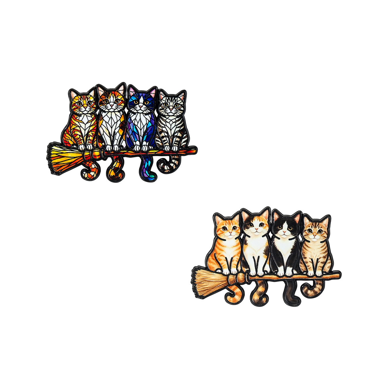 3-teiliges Set Katzen-Ansteckn – Embroidery Reddit Bewertung und Preis