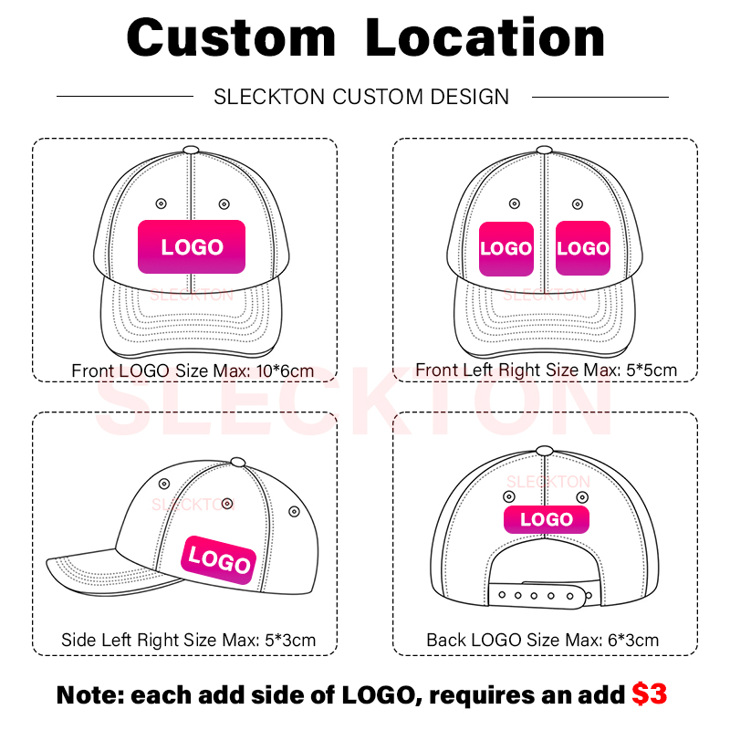 SLECKTON Baseballkappe mit ind – Embroidery Design Logo Bewertung und Preis