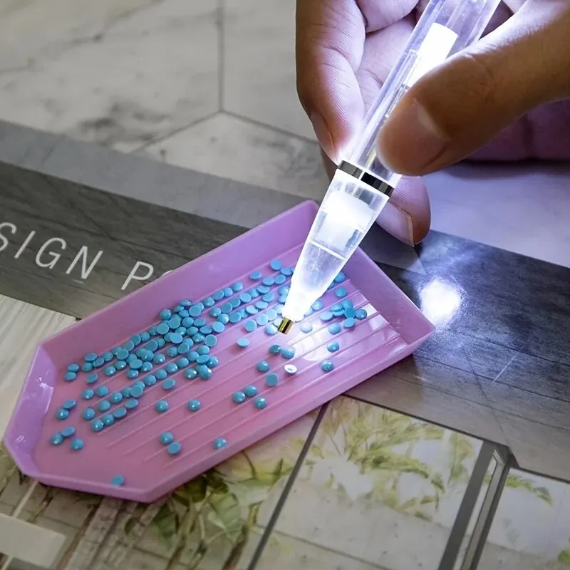 LED-Licht Diamantmalerei-Stift – Embroidery Garments Bewertung und Preis