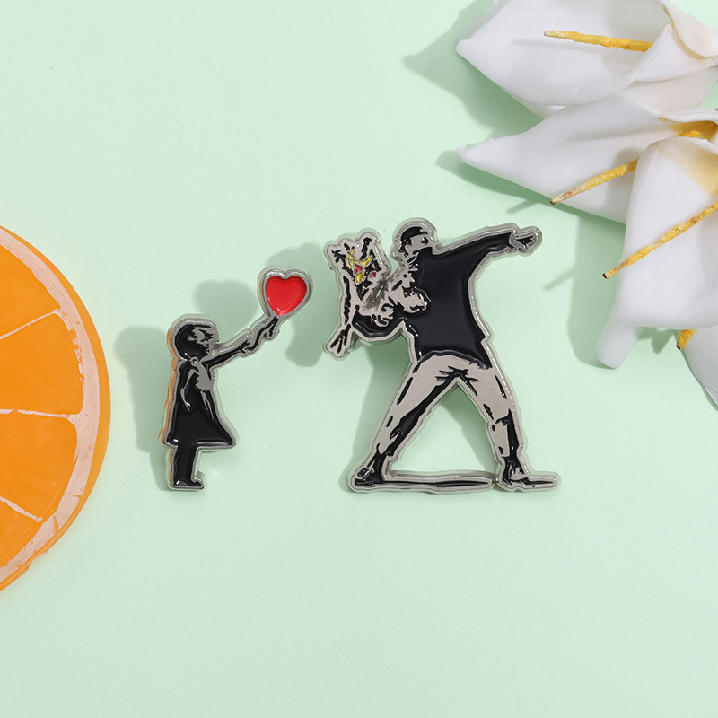 Klassische Banksy-Kunstkollekt – Embroidery Bali Bewertung und Preis