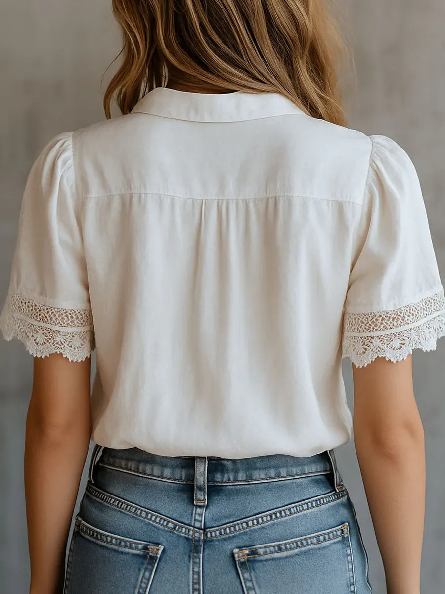 Elegante Damenblusen, lässig,  – Embroidery Online Bewertung und Preis