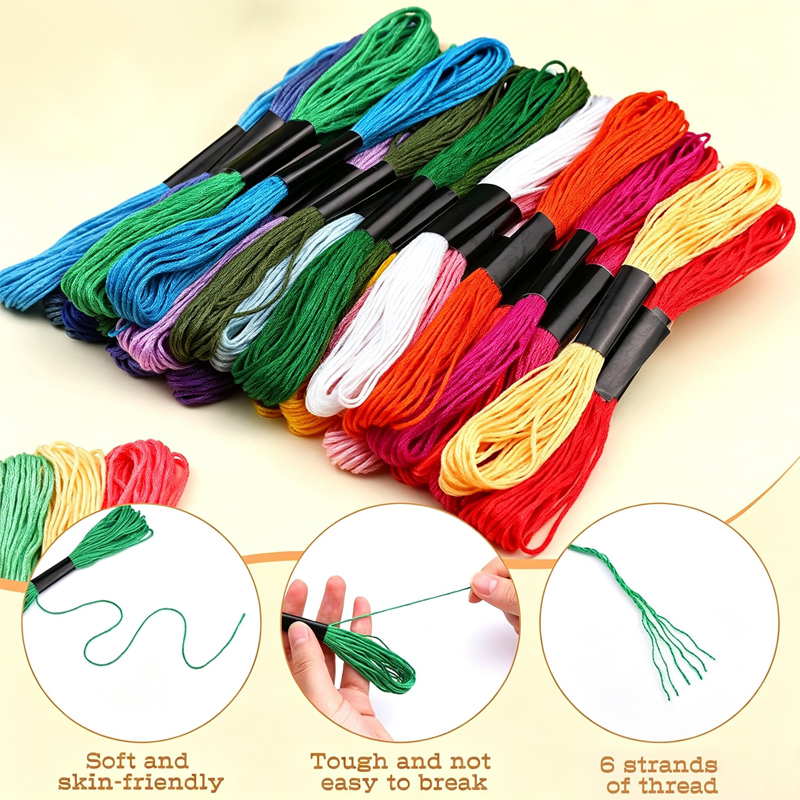 Stickgarn 12/24/36/50/100/200  – Embroidery Meaning Bewertung und Preis