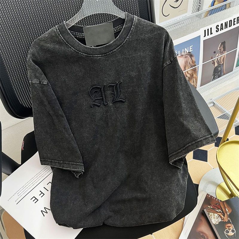 Vintage Kunst klassische Brief – Embroidery Cotton Shirt Bewertung und Preis
