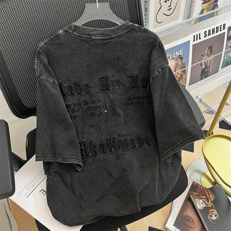 Vintage Kunst klassische Brief – Embroidery Cotton Shirt Bewertung und Preis