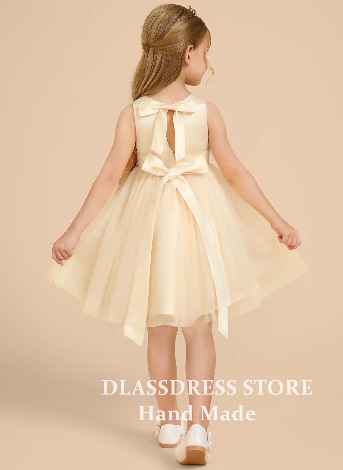 Maßgeschneiderte gelbe Tüll-Bl – Embroidery Yellow Dress Bewertung und Preis