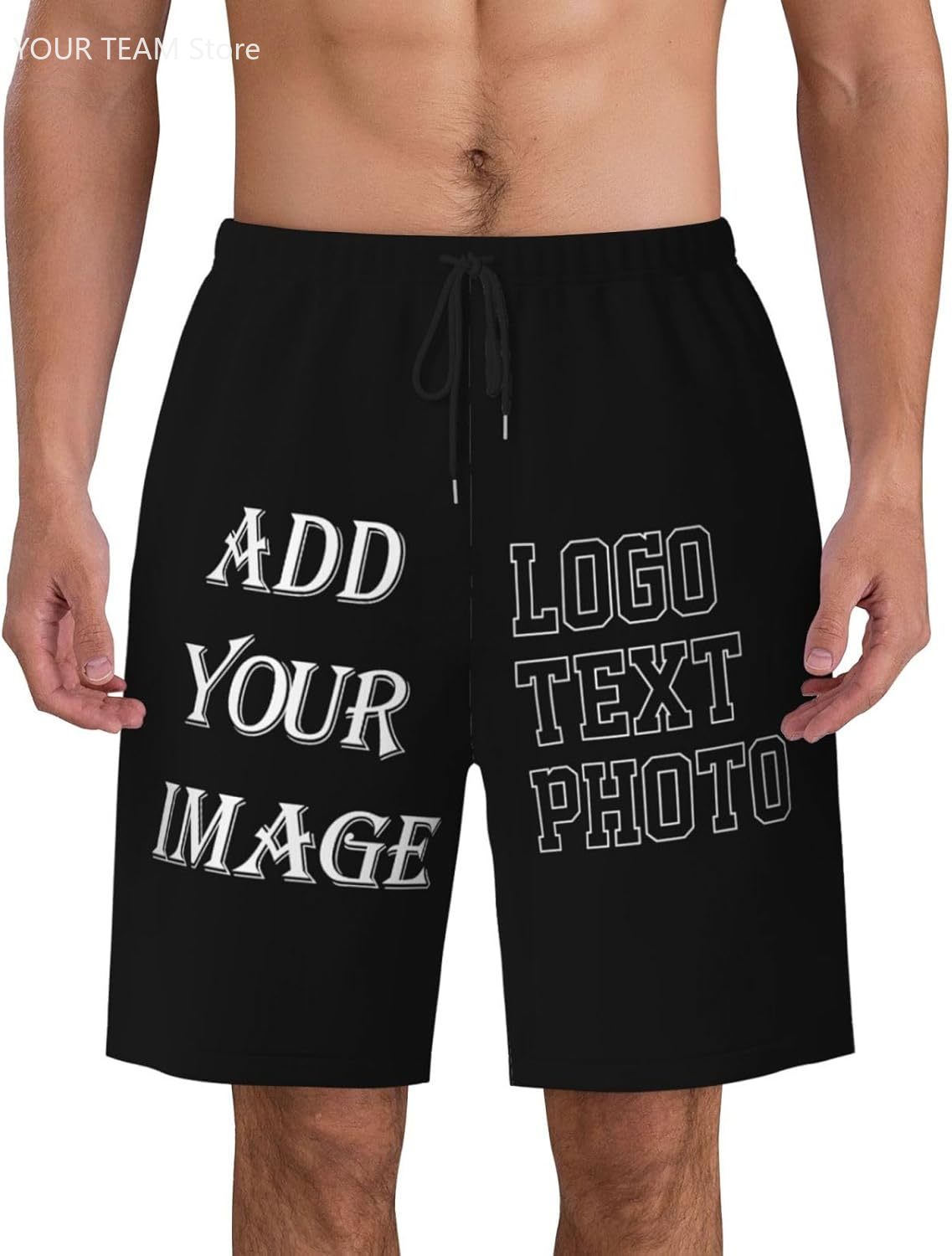 Maßgeschneiderte Shorts für He – Embroidery Design Logo Bewertung und Preis